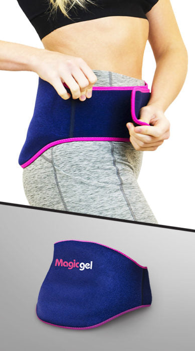 Lower back pain hot and cold packs