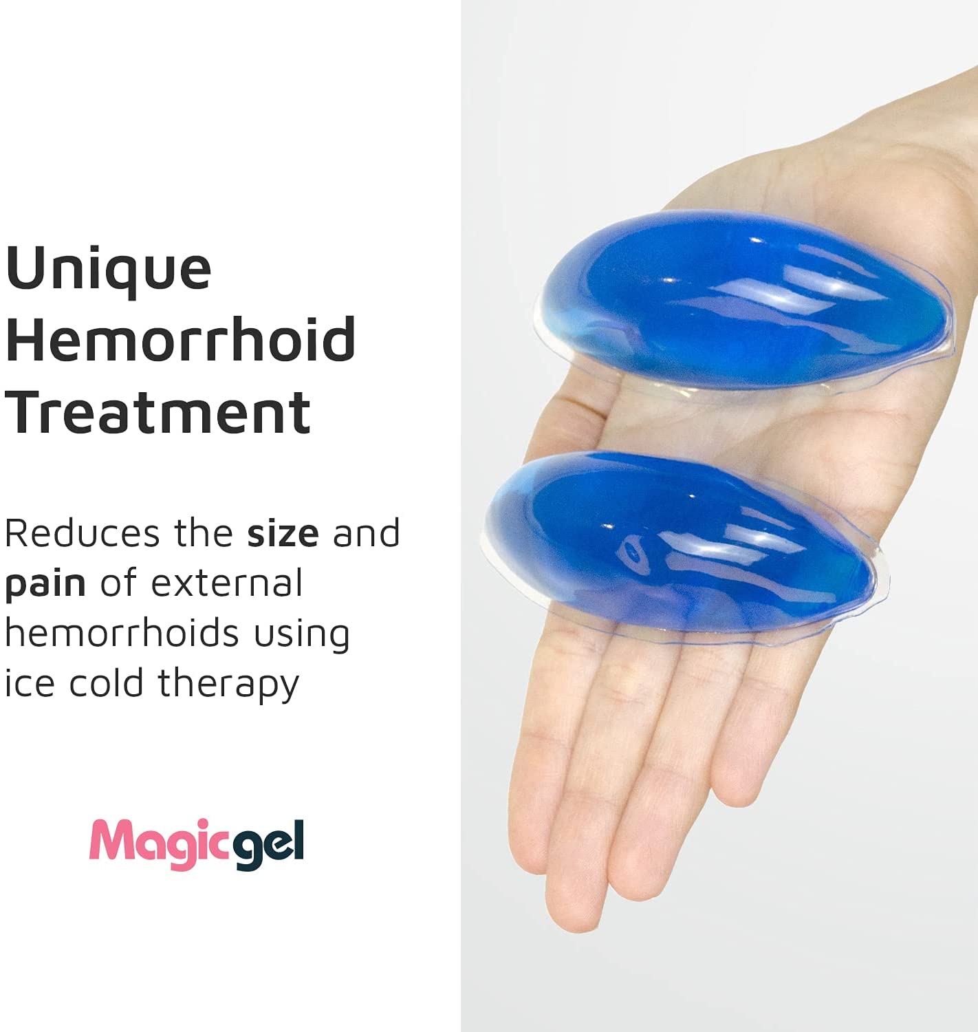 Hemmorrhoids Ice Packs for Natural and Immediate Pain Relief (Twinpack)